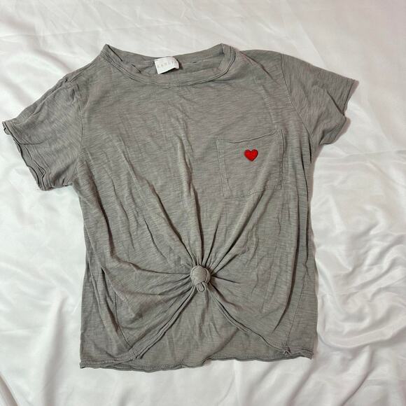 Karlie grey with red heart - Picture 1 of 5